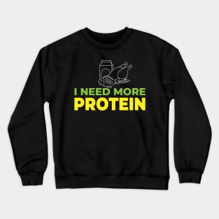 Protein Muscle Crewneck Sweatshirt